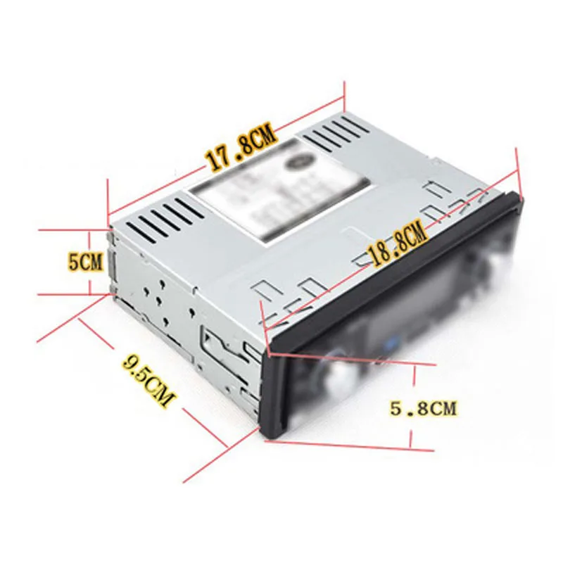Авторадио автомобиля радио Aux bluetooth FM стерео аудио MP3 приемник USB Радио 1 din