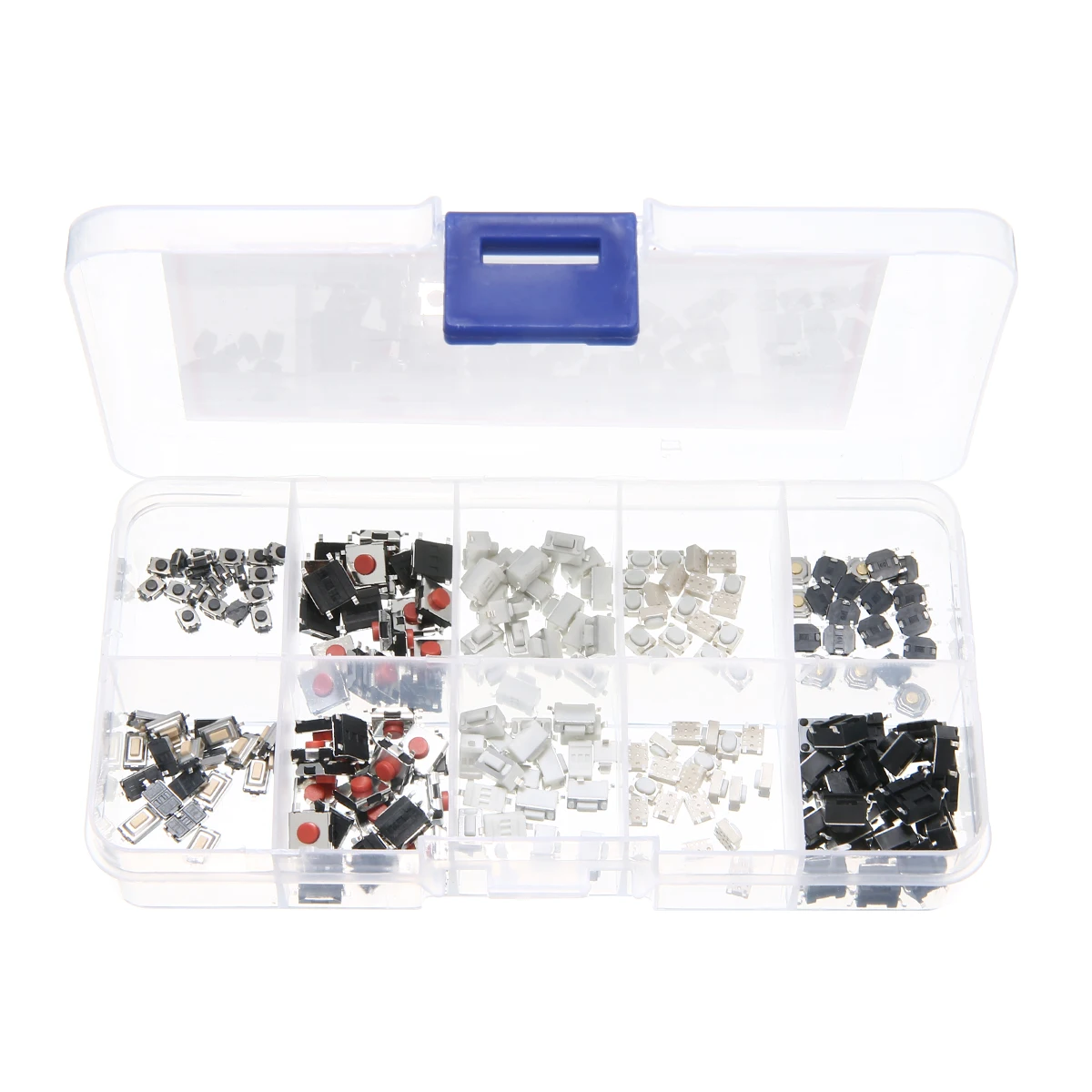 200 шт. 10 типов дистанционного управления Тактильный кнопочный ключ