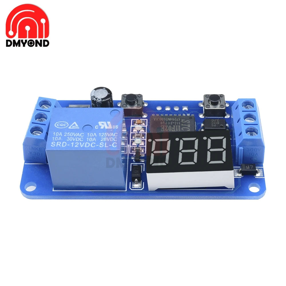 СВЕТОДИОДНЫЙ цифровой дисплей Φ модуль переключателя управления временем