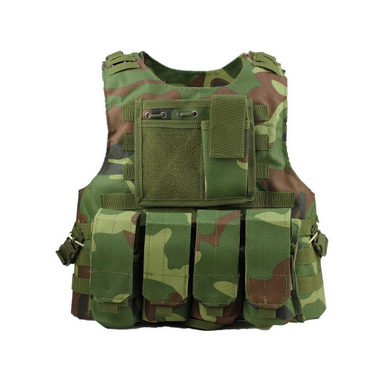 Jungle Военный жилет тактический страйкбол боевой жилет армейский Molle Штурмовое поле оборудование Охота верхняя одежда CS жилет 10 цветов - Цвет: Jungle
