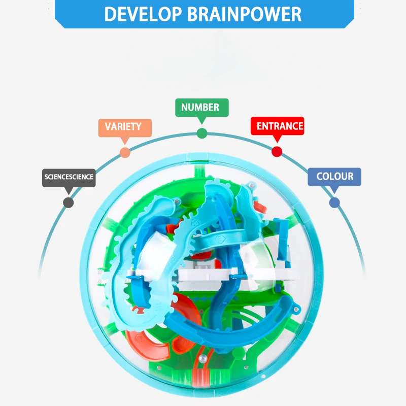 3D волшебный лабиринт с созвездиями интеллектуальный шар детские игрушки для