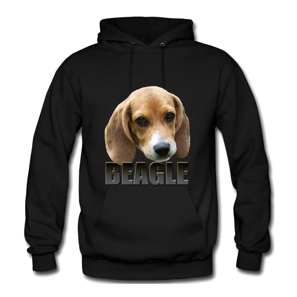 Beagle Собака толстовки осень новая мода Печать повседневные фитнес уличная хип хоп
