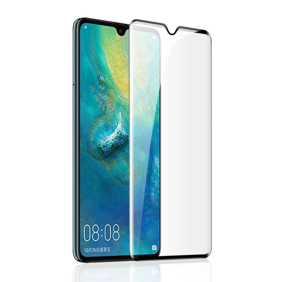 9D полное покрытие изогнутое закаленное стекло для huawei mate 20 30 Pro защита экрана на