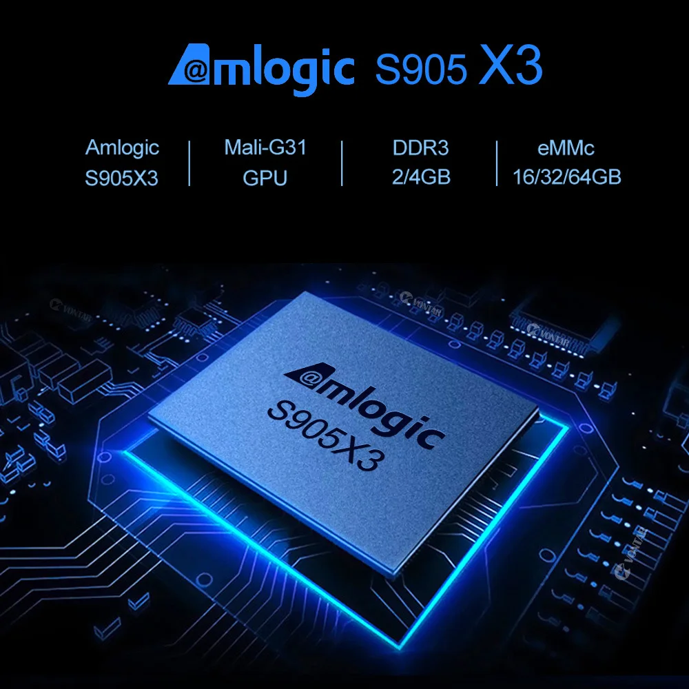 ТВ-приставка MAAT 4 Гб Ram 32 64 Amlogic S905X3 Smart Quad Core 2 16 4K 8K Wifi телеприставка Android 9 0 TV Box X96 Air |