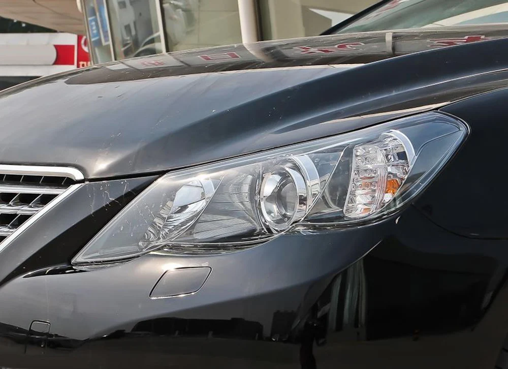 Автомобильные фары объектив для Toyota Reiz 2010 2011 2012 автомобильные Авто крышка