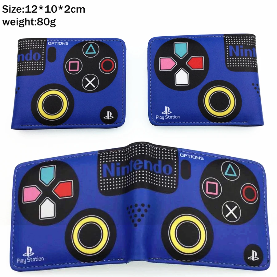 Кошелек из искусственной кожи с игровым контроллером PlayStation NES кошелек для