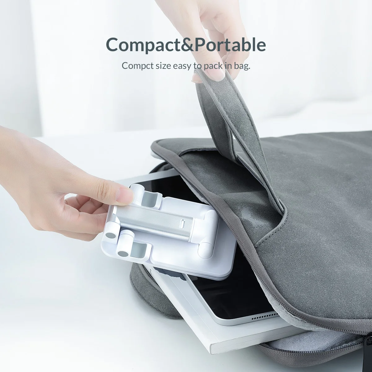 

Desktop Desktop Phone Holder is Suitable For iPhone 12 iPad Mobile Phone Stand Foldable Adjustable Stand iPad Stand