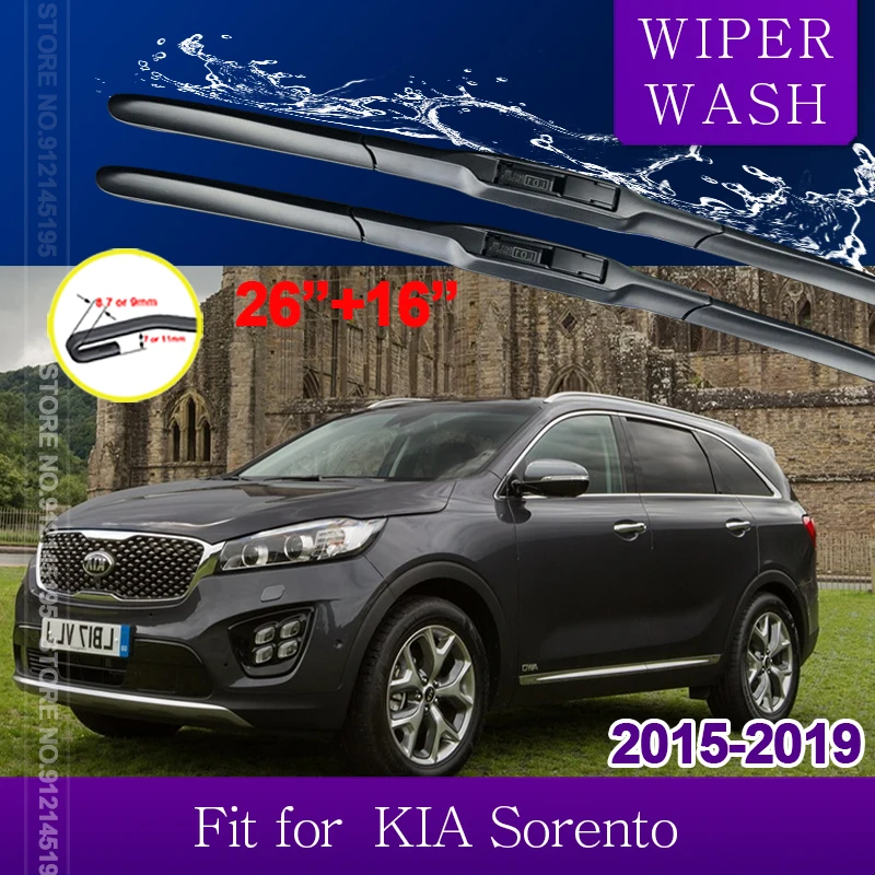 Автомобильный стеклоочиститель для KIA Sorento 2015 2016 2017 2018 2019 Prime UM MK3 стеклоочистители