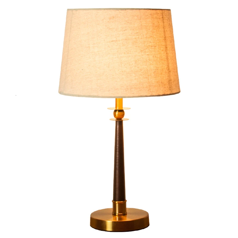 Американский стиль сельская Скандинавская прикроватная настольная лампа