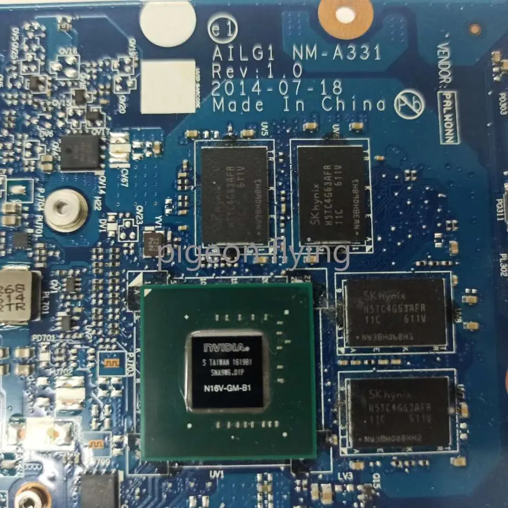 

B70-80 motherbpard mainboard for lenovo 80MR AILG1 NM-A331 CPU:I3 GPU:N16V 2G DDR3 FRU 5B20K61370 5B20J22910 5B20J40494 100% ok