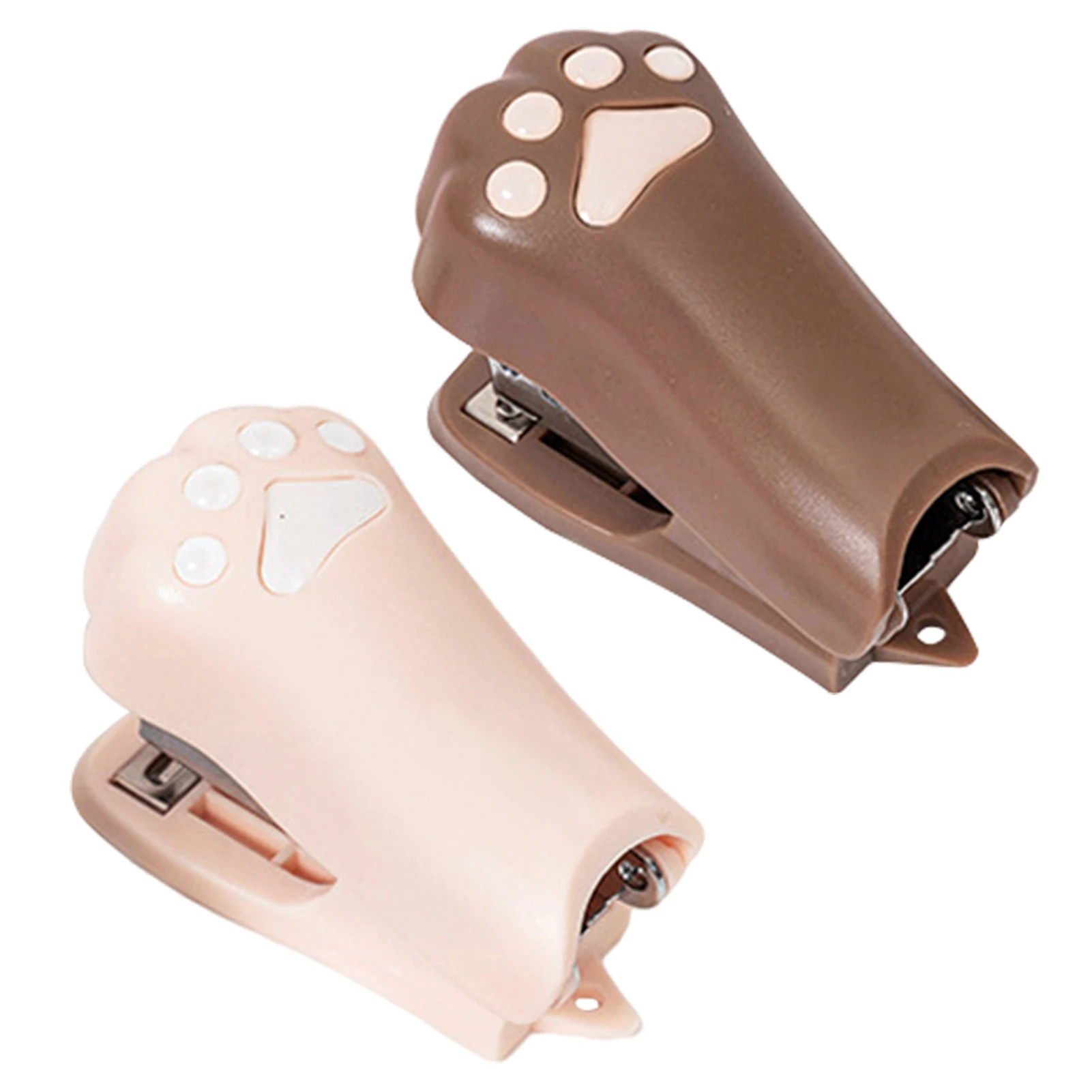 

Mini Stapler Set Student Cute Cat Paw Stapler Set School Office Supplies Stationery Paper Binding Binder Book Office Honest