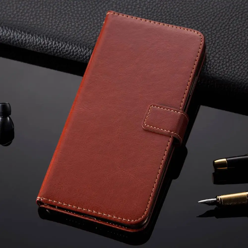 

Luxury Leather Flip Case For Tecno POP 4 Wallet Book style card holder Case For Tecno POP 4 pop4 6in Phone Protective Coque