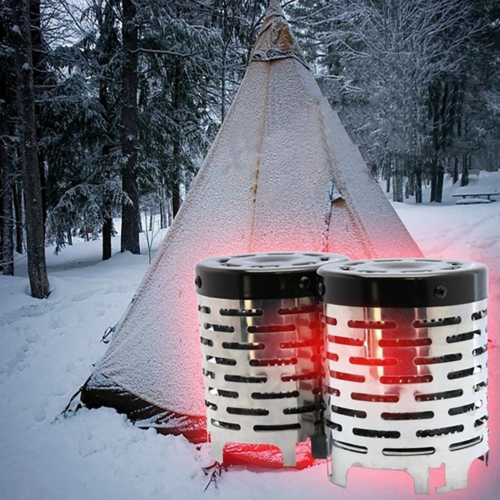 Ветрозащитная наружная плита с дальним инфракрасным обогревом портативная