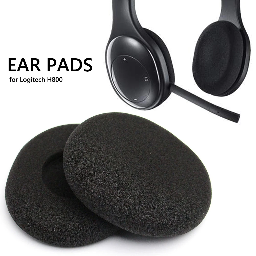 1 Pair Ear Pads Earpads Sponge Soft Foam Cushion Replacement for Logitech H800 Wireless Headphones | Электроника