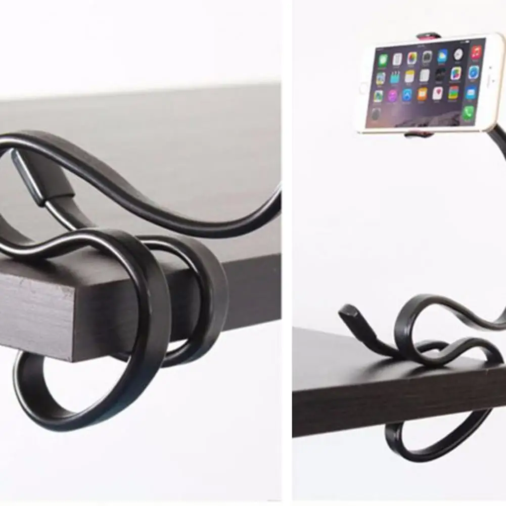 Креативный Портативный Гибкий телескопический держатель в форме змеи