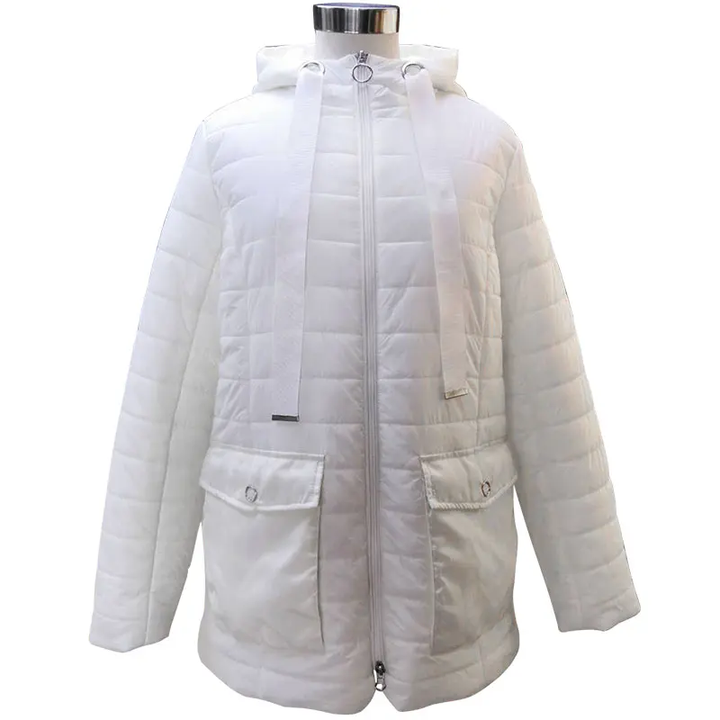 

Spring New Arrival Women Jacket Loose Clothing Outerwear High Quality Hooded Fashion Autumn Coat Warm Thin Cotton Winter M-3XL