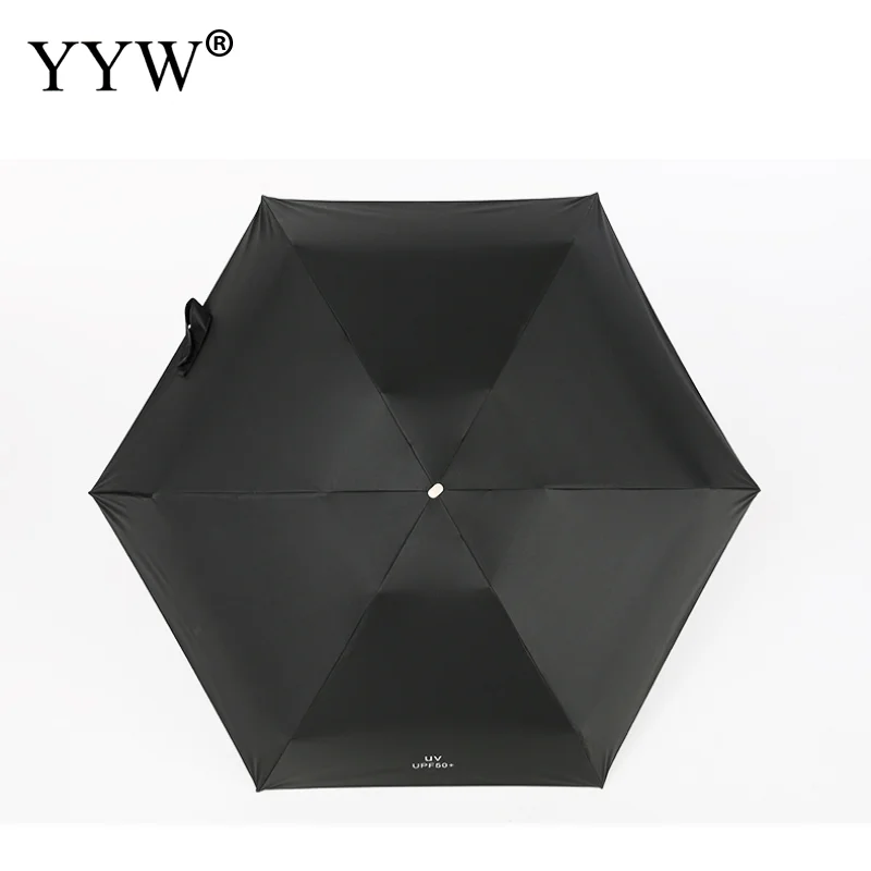 Складной мини-зонт для женщин и мужчин Портативный Карманный Зонт с защитой от