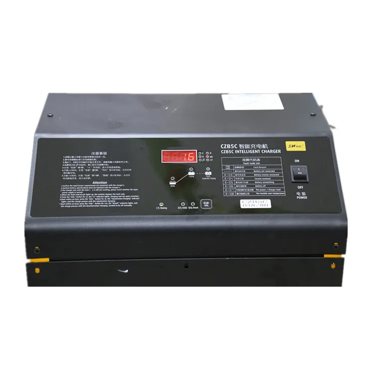 

Shineng D 48V 100a agm forklift battery charger for electric pallet truck boat stacker