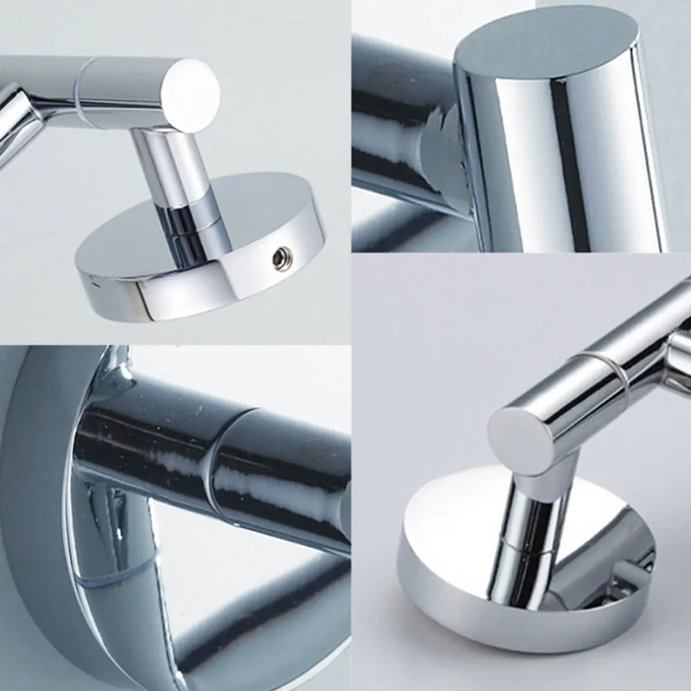 

Towel Holder Stainless Steel Towel Rack Rotary Multi-Purpose 4 Layers Towel Bar For Kitchen Organizer Bathroom Accessories