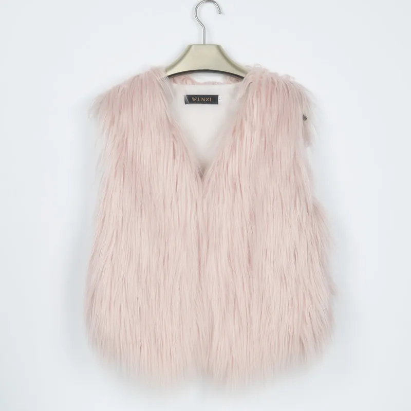 

Ircomll Autumn & winte Kids Waistcoats Girls Vest Fur Vest Coat Infant Jacket Kid Clothes Children Outwear