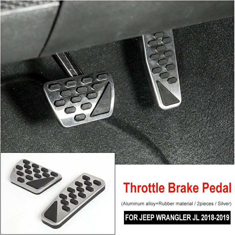 

Car Interior Modification Accessories Silver Color ABS Hight Quality Cool Car Decoration Interior Fit For Jeep Wrangler JL 2018