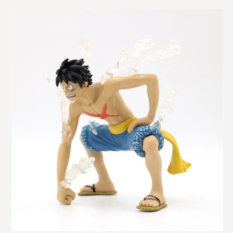 Фигурка Луффи из японского аниме New World Monkey D Luffy 15 см 2 цвета ПВХ экшн фигурки