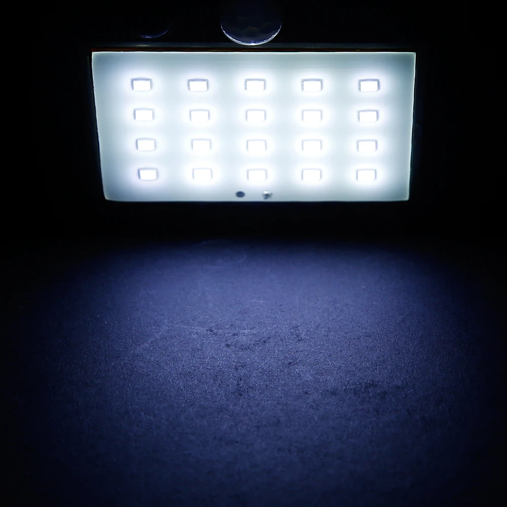 20 LED Outdoor Solar Power Lamp Light with PIR Motion Sensor Use For Street Yard Path Wall | Освещение