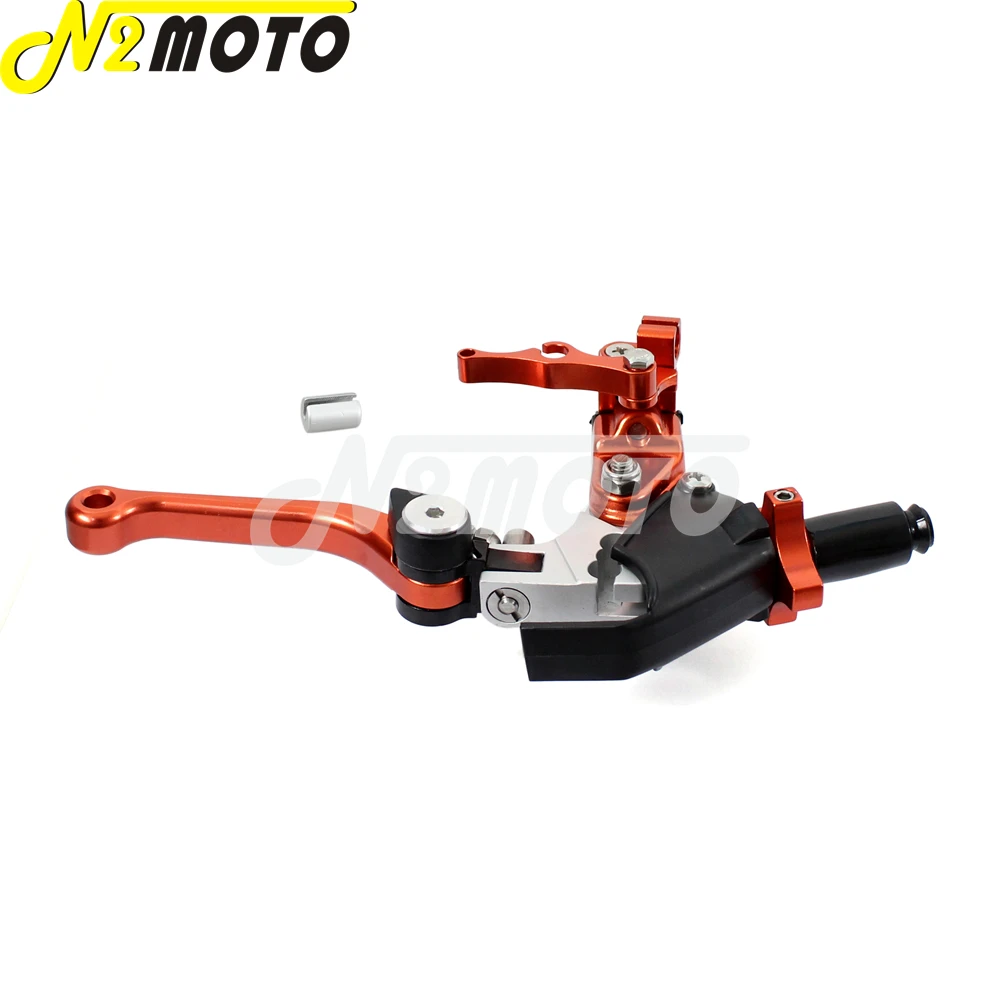Мотоцикл Оранжевый Руль 7/8" Складные Тормозные и Сцепные Рычаги Для Honda CR80 CR85 CR125 CR250 CR500 CRF150F CRF230F 1990-2016 годов.