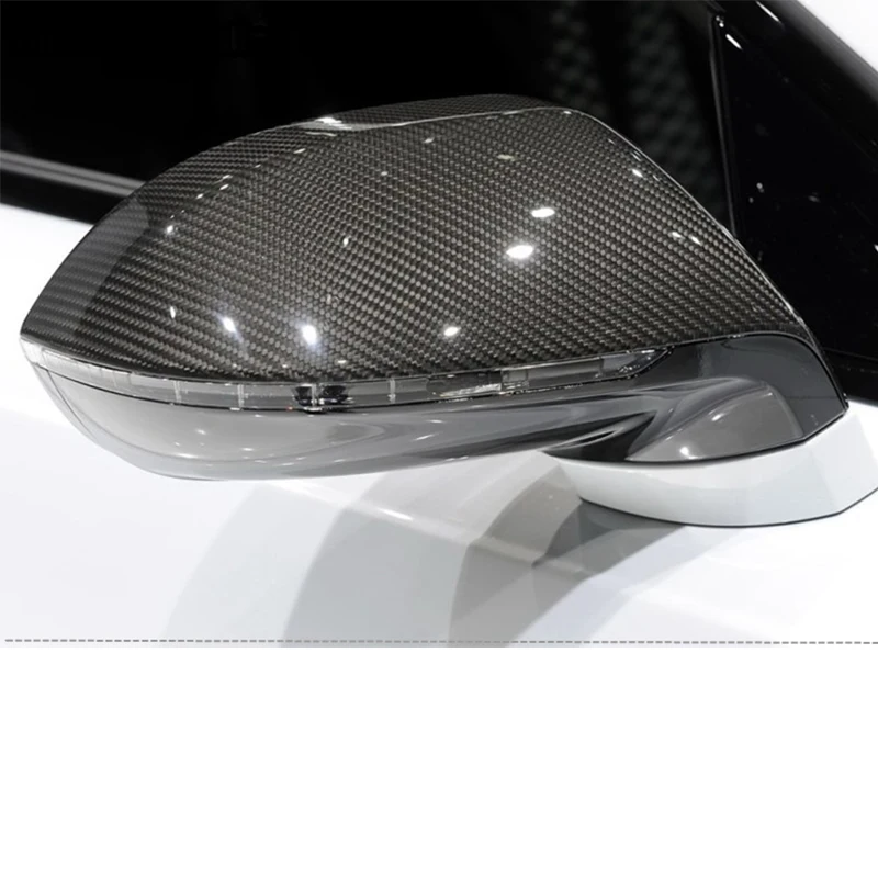 Автомобильное зеркало заднего вида A7 из углеродного волокна крышка для зеркала