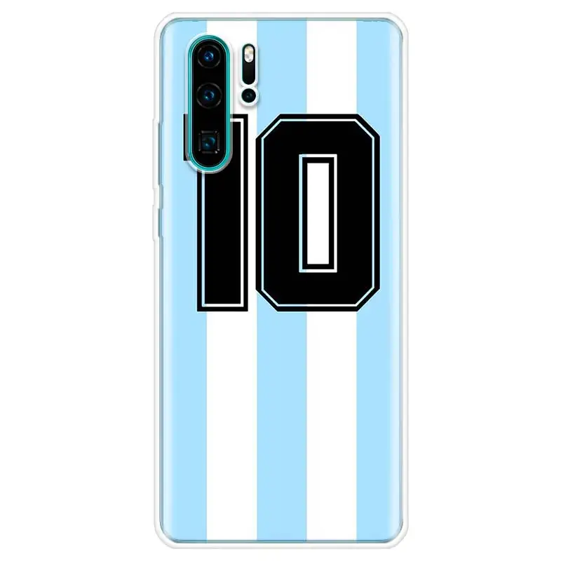 Чехол для телефона с цифрами 10 чехлы корпуса Huawei P Smart 2019 Y9 Y7 Y6 Y5 Y9S Honor 20 Pro 20i Lite 9 8 7 9X