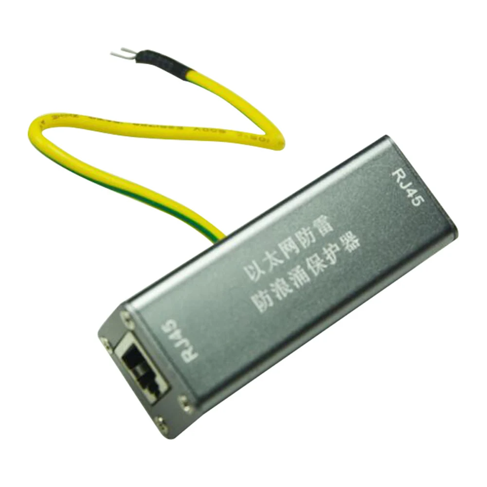 Протектор PoE + гигабитный 1000Mbs RJ45 Джек разъем Ethernet Стабилизатор напряжения гром