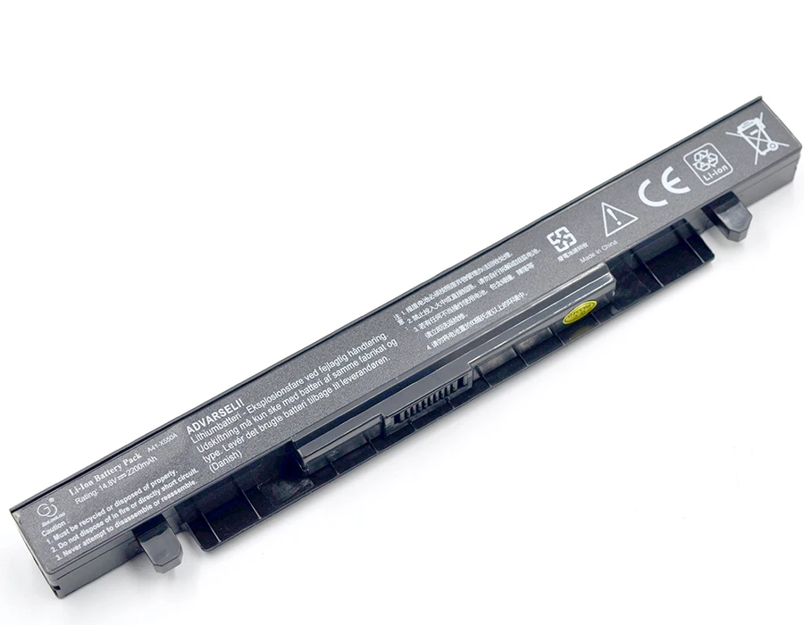 4 ячейки 14,8 V Аккумулятор для ноутбука ASUS A41-X550 A41-X550A A450 F450 A550 F552 K450 K550 P450 P550 R409 R510 X450 X550 X550C R510C