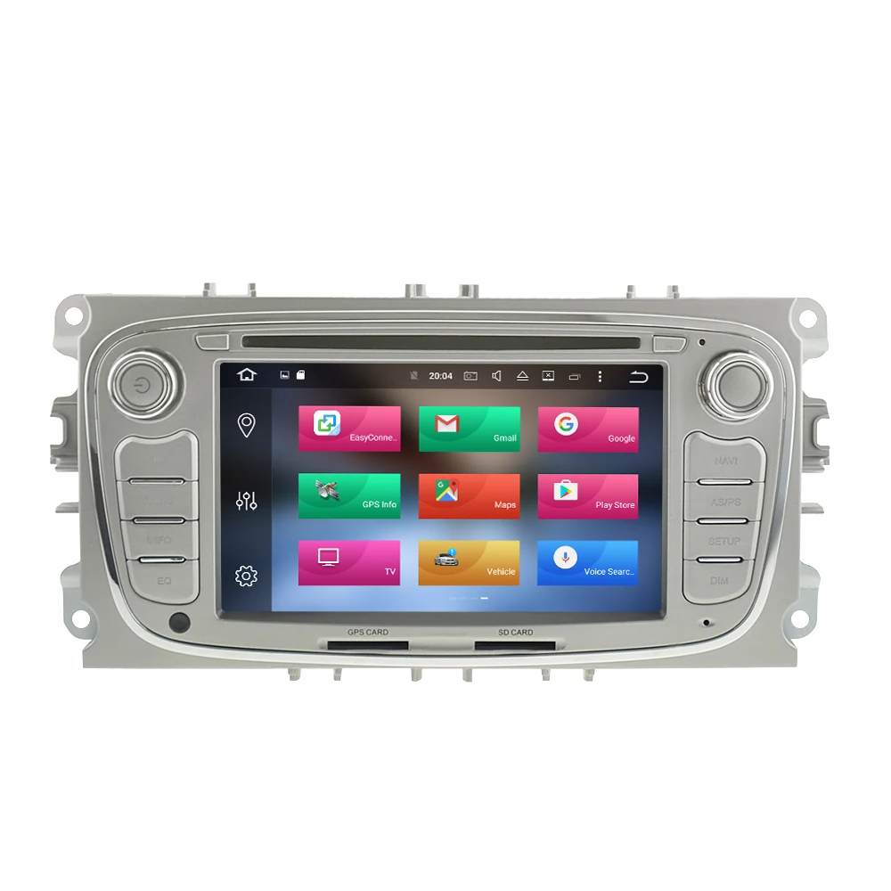 Восьмиядерный Android 9 0 автомобильный Радио GPS Навигация стерео для FORD Focus 2 2008-2010 Mondeo