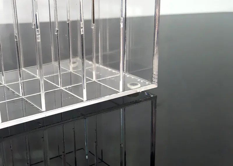 Acrylic Lip Gloss Holder 24 Slots Lipstick Box Display Stand Sundry Storage Cosmetic Makeup Organizer | Дом и сад