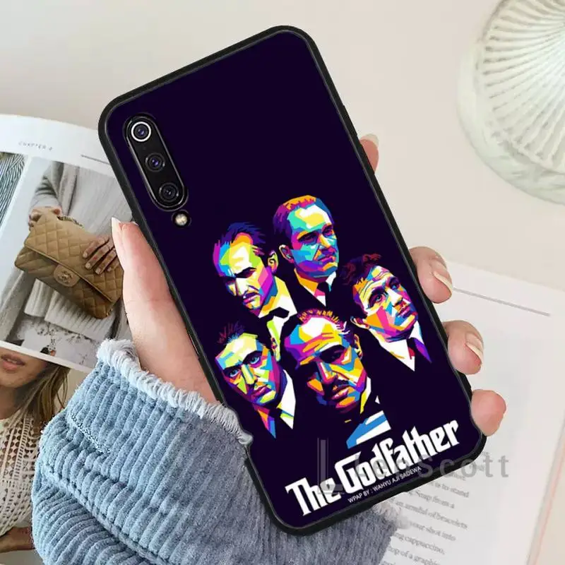 

Colorful Godfather Marlon Brando Phone Case For Xiaomi Redmi 4x 5 plus 6A 7 7A 8 mi8 8lite 9 note 4 5 7 8 pro