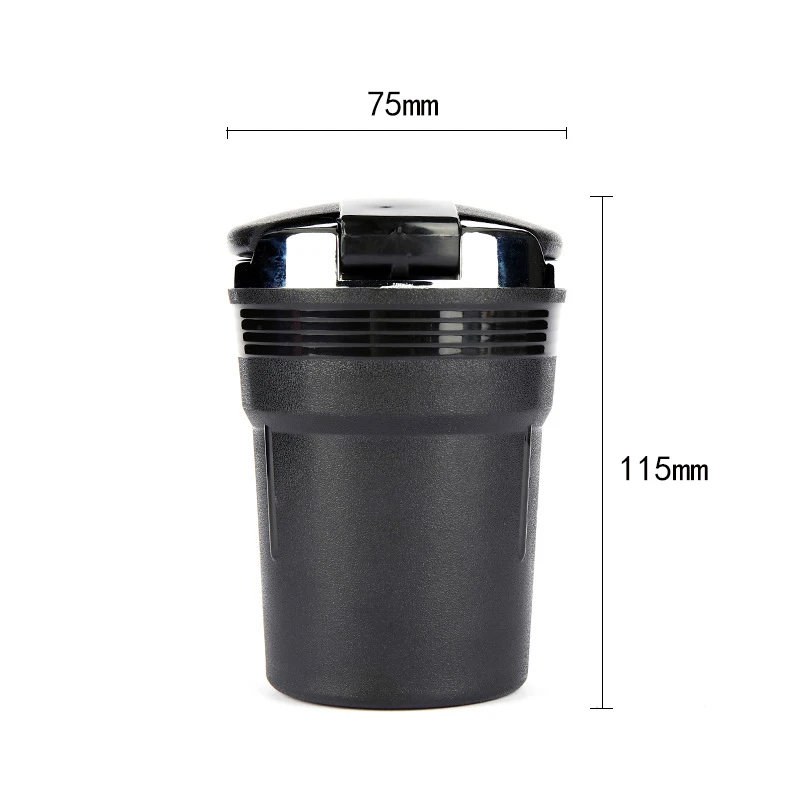 Автомобильный Пепельница светодиодный пластиковый поднос для Audi BMW Golf Car