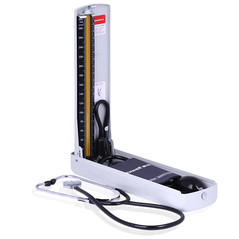 Yuwell Меркьюри сфигмоманометр и стетоскоп монитор артериального давления для