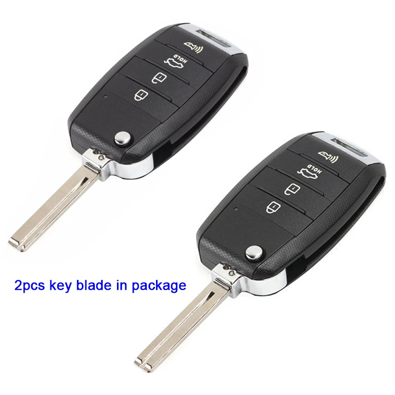 KEYECU для Hyundai Santa Fe 2017 2018 2019 Модернизированный дистанционного брелок TQ8-RKE-4F31 95430-2W110 |