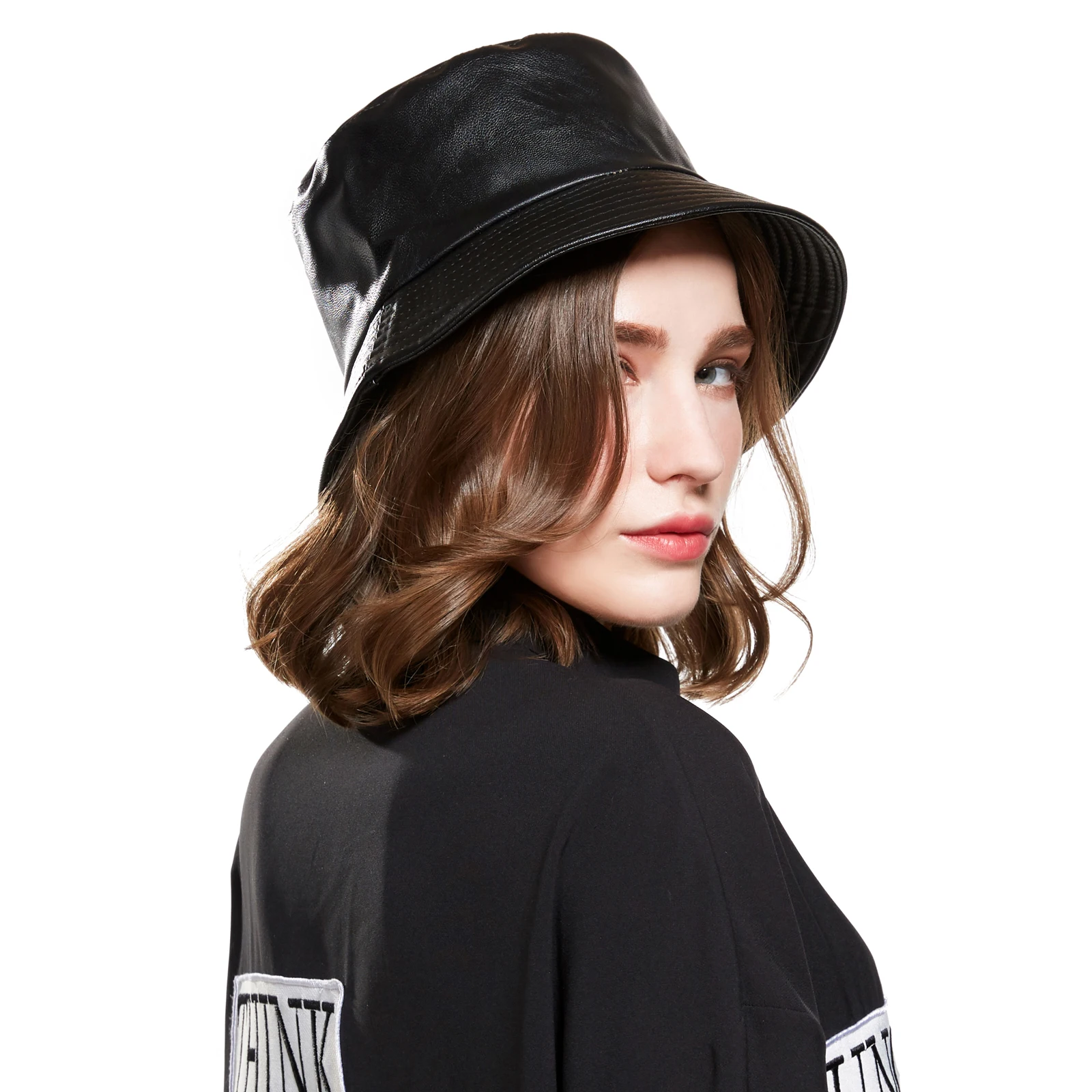 Haimeikang For Women Girls Beret Warm Wool Winter Cap Vintage Beret Hats Beanie Hat Solid Color Elegant Lady Leather Caps