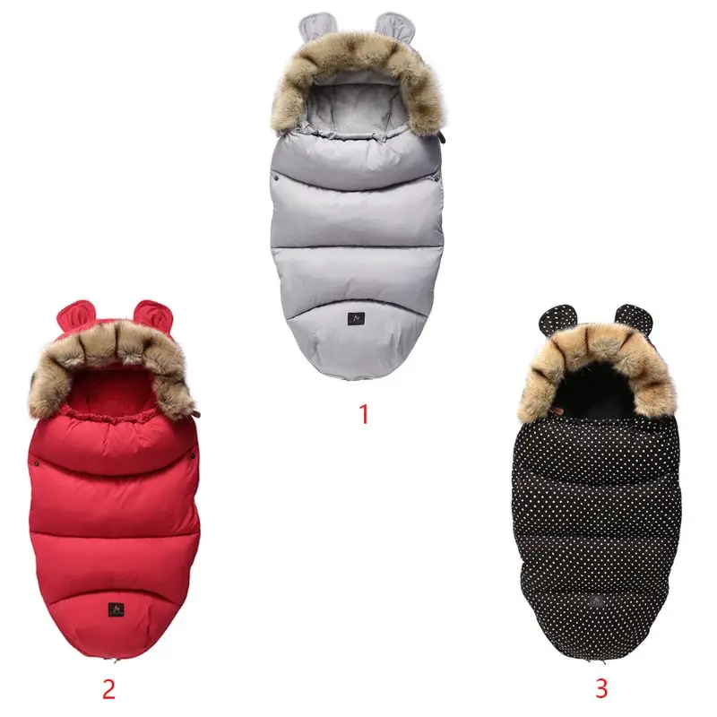 

Baby Stroller Sleeping Bag Winter Warm Sleepsacks Robe Newborn Infant Footmuff Baby Sleeping Bag