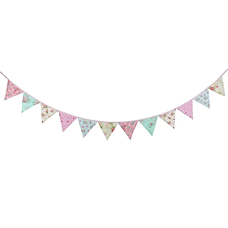 12 флагов 3 2 м Северная Европа розовая синяя хлопчатобумажная ткань флажки флаг