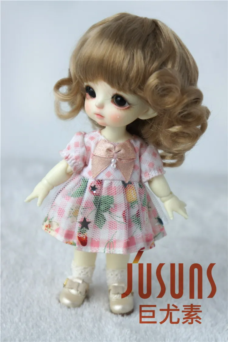 JD164 1/12 1/8 Fashion BJD Synthetic Mohair Wigs Size 3-4Inch 4-5Inch 5-6Inch Doll Hair Free Shipping Accessories | Игрушки и хобби