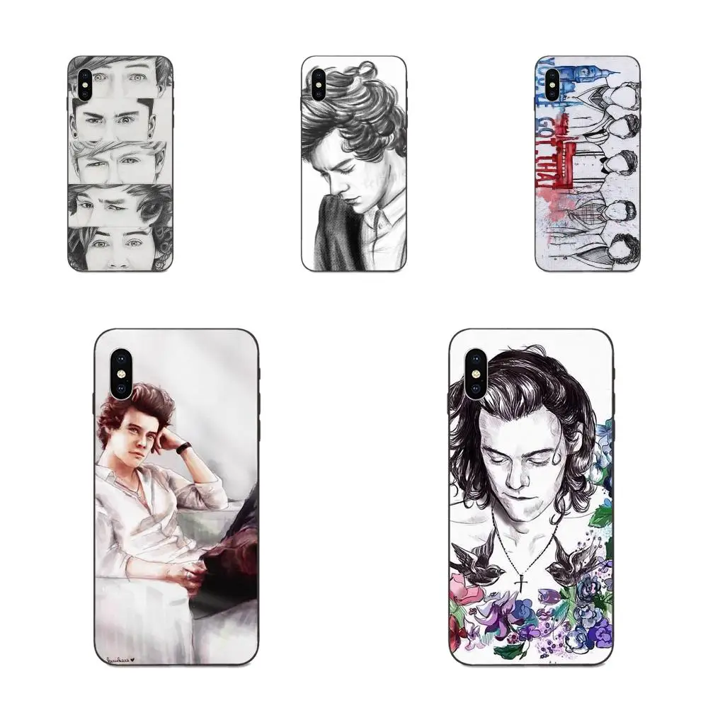 Чехлы из ТПУ Для Xiaomi Mi Mix Max Note 2 2S 3 5X 6 6X 8 9T SE A1 A2 A3 CC9e Lite Play Pro F1 1d One Direction Sketch N