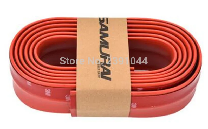 2 5 м мягкий автомобильный Стайлинг Универсальный передний бампер спойлер