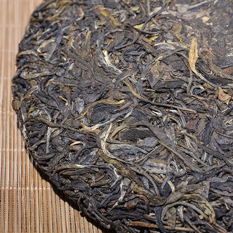 2012 год китайский необработанный чай пуэр Yunana Menghai Shen Pu'er специальный зеленый