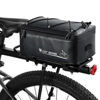 bicycle saddle bags high quality zipper design large capacity for mountain bike bike trunk bag bike trunk bag