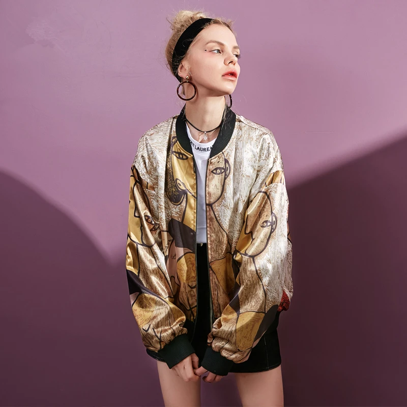 Высококачественная весенне-осенняя новая куртка с круглым вырезом женская