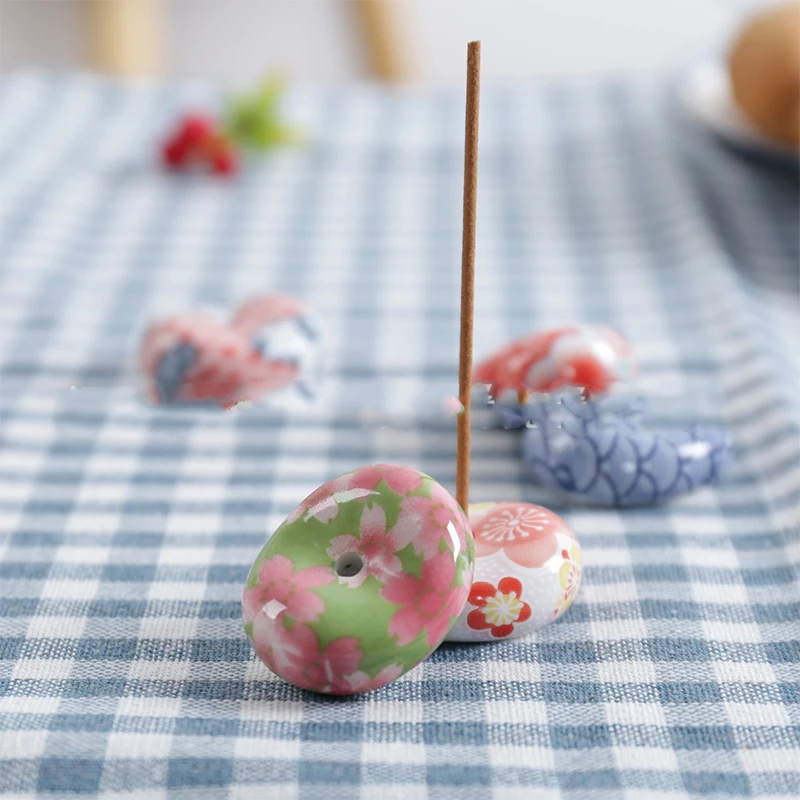 

Japanese Style Ceramic Incense Stick Home Bedroom Aromatherapy Decoration