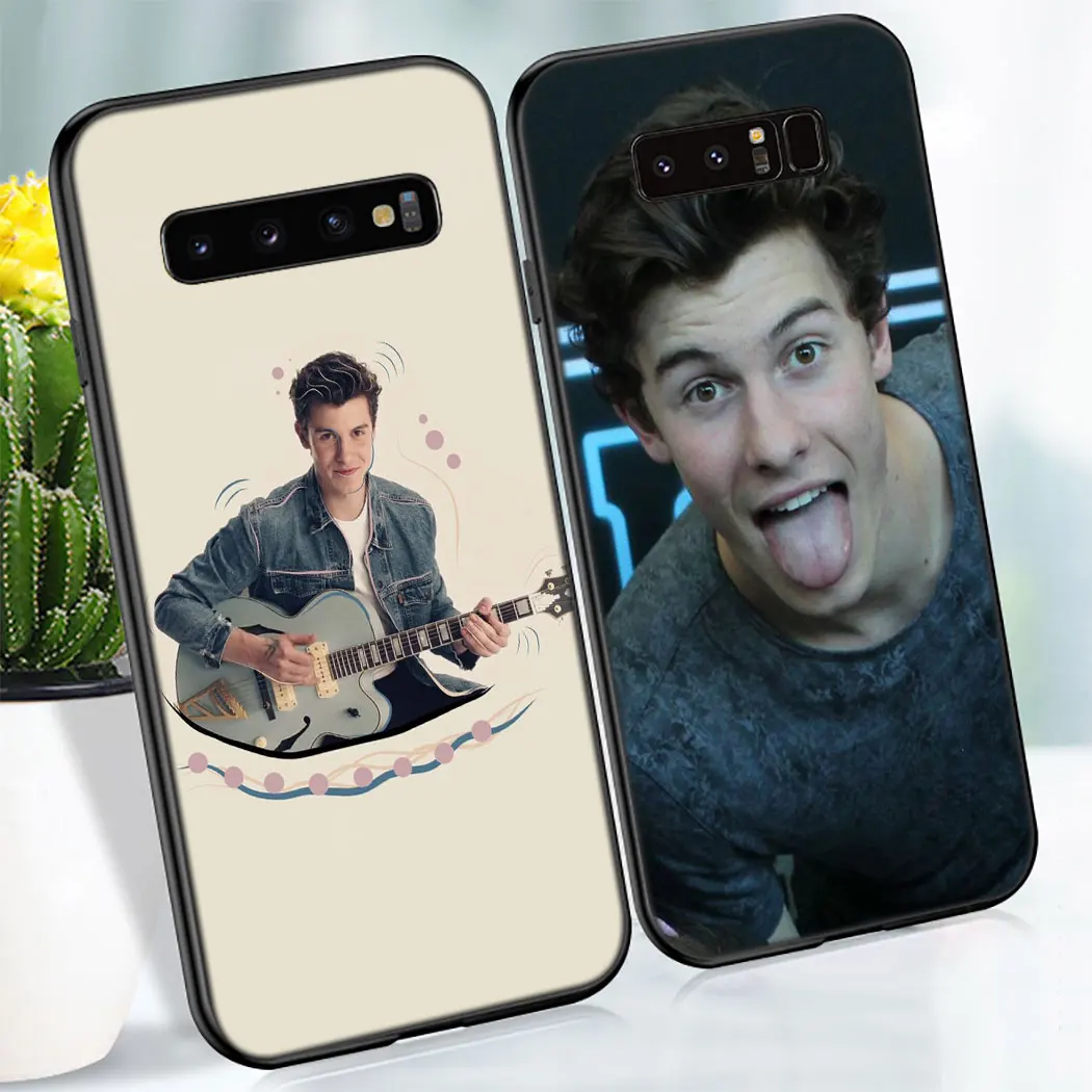 Y69 Shawn Mendes Мягкий силиконовый чехол для Samsung Galaxy Note 8 9 S10 S9 S8 Plus Lite S10E S6 S7 Edge|Бамперы| |