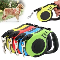 retractable dog leash automatic flexible dog puppy cat traction rope big dog walking leash durable automatic lead extension pet